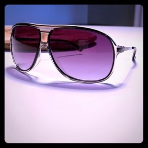Michael Kors Clear & Black Medina Sunglasses